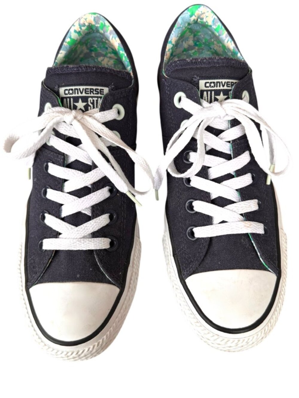 Converse All-Star low-top Dark Navy Sneakers Sz 8 #10